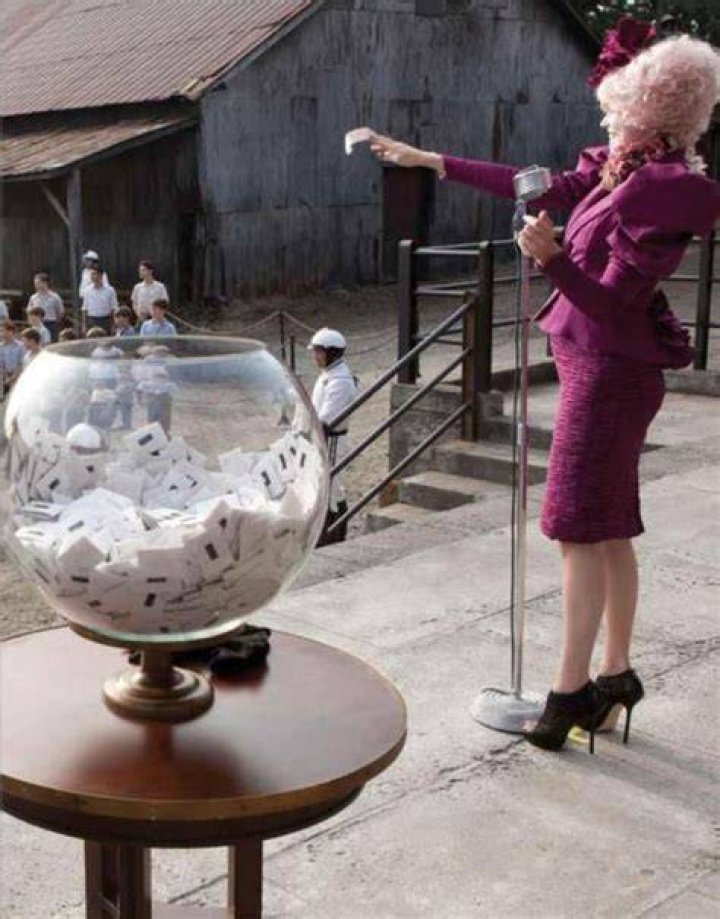 Back of Effie Trinket reaping outfit. Hunger games, Hunger games