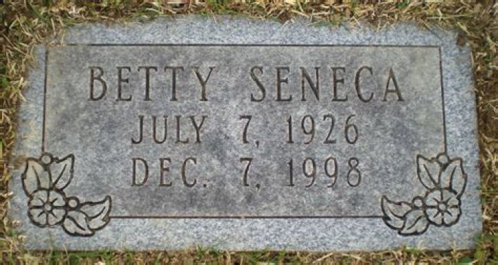 Betty Seneca Gravesite