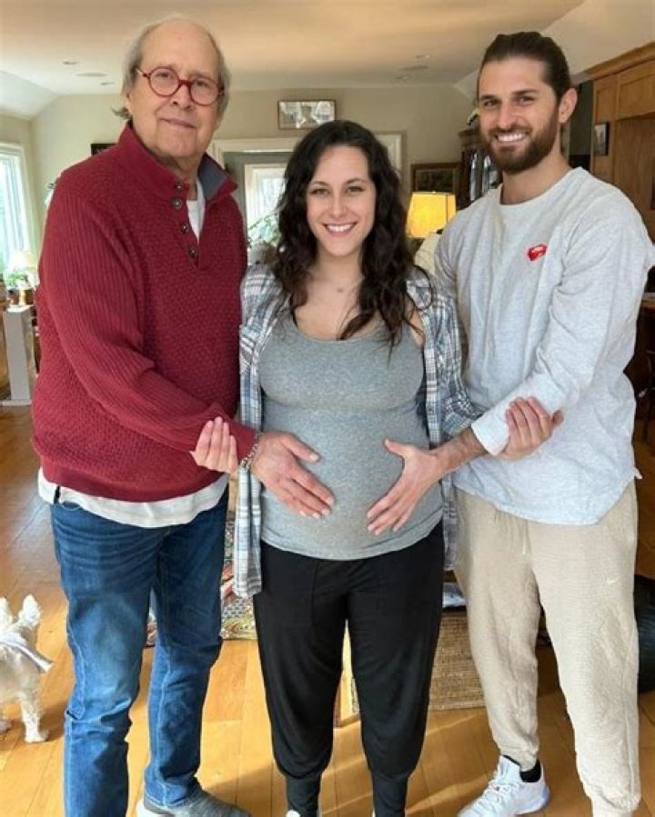 Chevy Chase expecting grandchild, daughter Emily pregnant