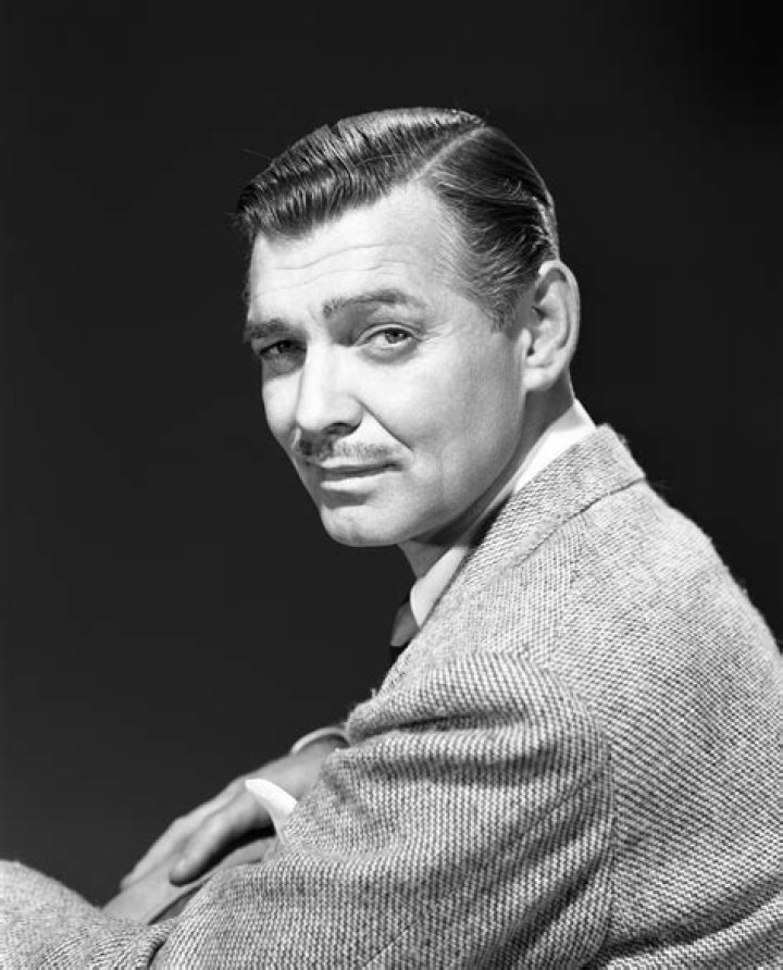 Clark Gable (without his trademark mustache), 1931, photo by