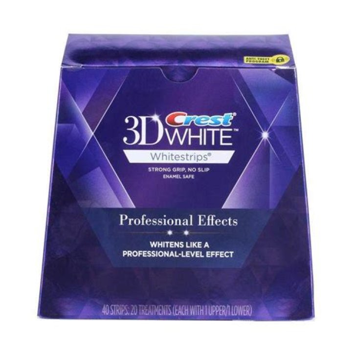 Crest 3D White Professional Effects Whitestrips Teeth Whitening Strips