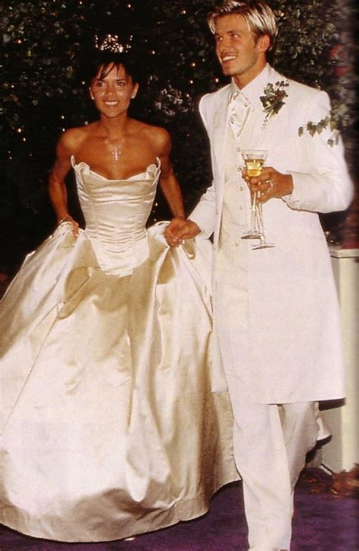 David, Victoria Beckham wedding Former soccer star regrets his outfit