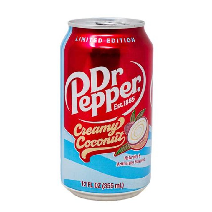 Dr Pepper Creamy Coconut Limited Edition 355mL Candy Funhouse Candy Funhouse CA