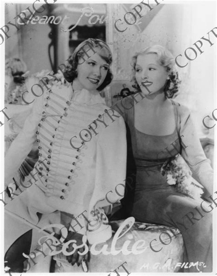 Eleanor Powell and Ilona Massey in a scene from the movie 'Rosalie', 1937. Bygonely