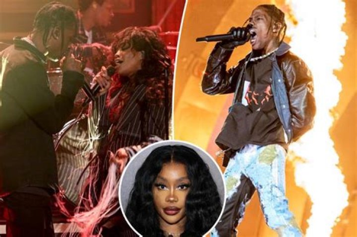 Fans are convinced Travis Scott is dating SZA after flirty concert cameo