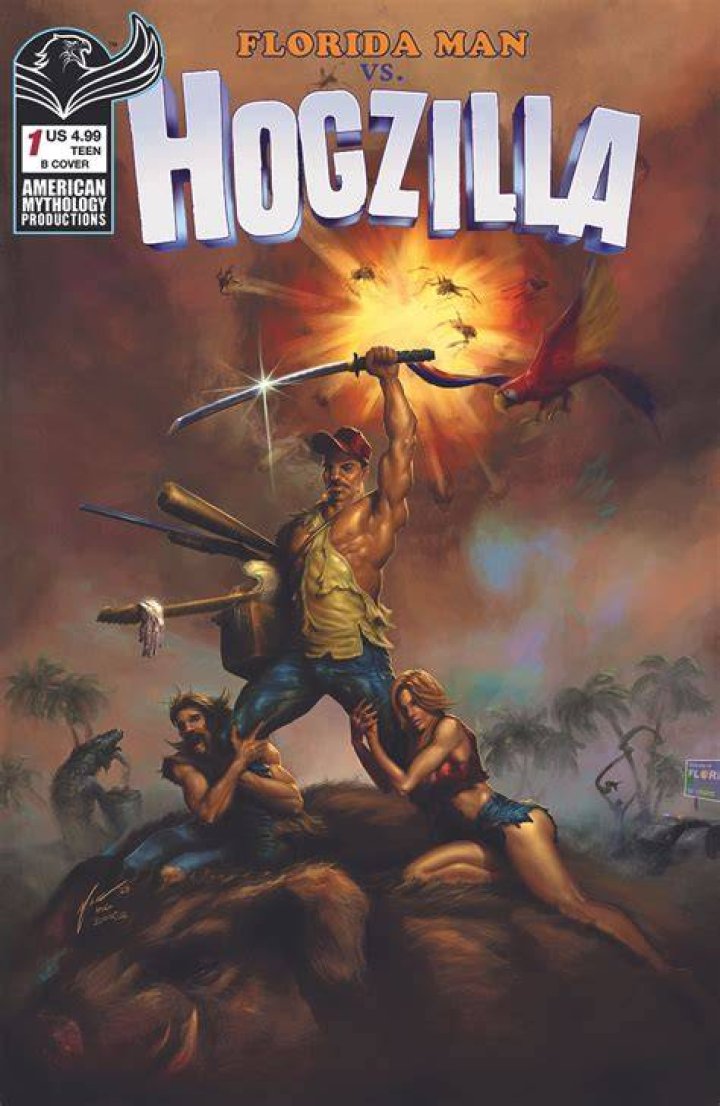 Florida Man vs. Hogzilla 1 Matthew Weldon Regular CovrPrice