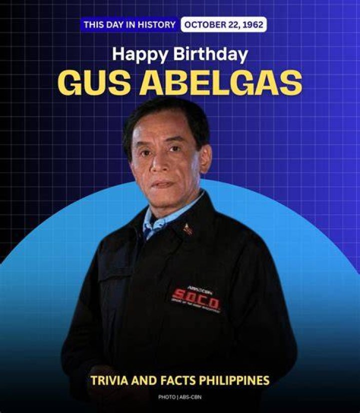 Gus Abelgas during his award ceremony (Source ABS-CBN