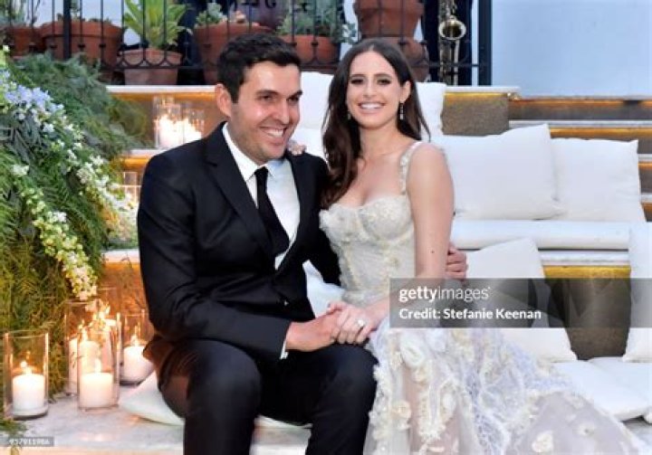 Harrison Refoua and Alexa Dell attend their engagement celebration at... News Photo Getty Images