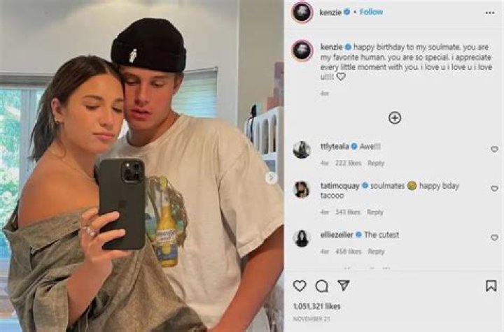 Kenzie Ziegler Boyfriend Tacoda Dubbs Everything to Know J14