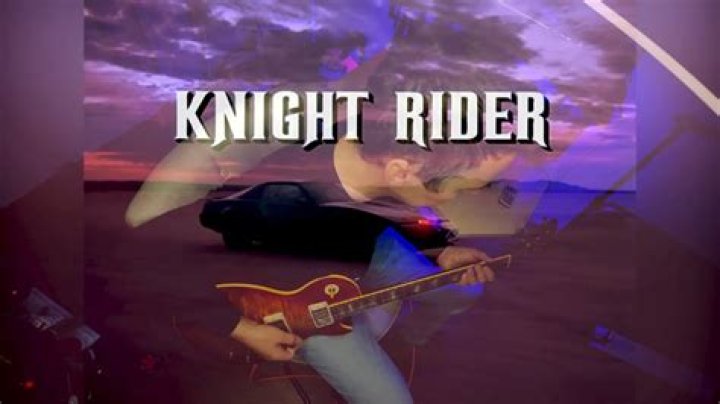 Knight Rider Theme Guitar Cover Lee Allan YouTube