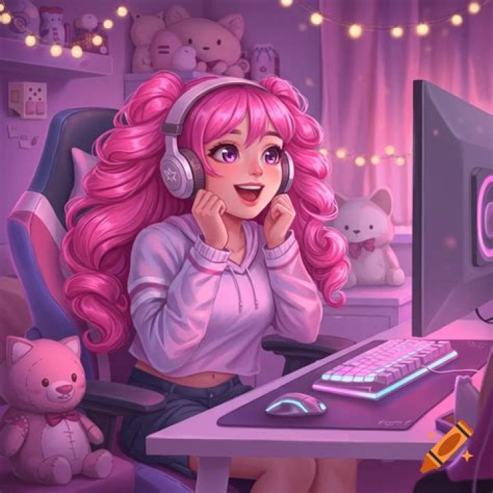 Lil.jamie.jellybean is a cute gamer girl with a curvy body. r