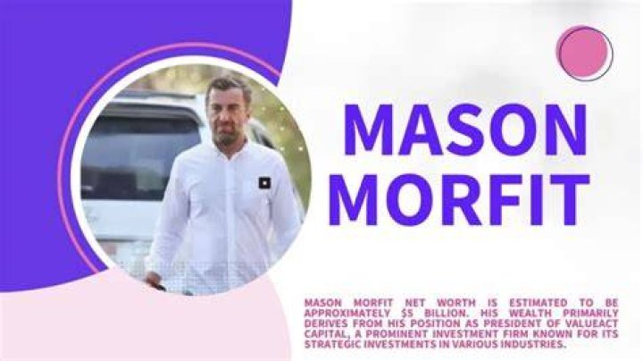Mason Morfit Net Worth 2024 Salary, Partner and Age