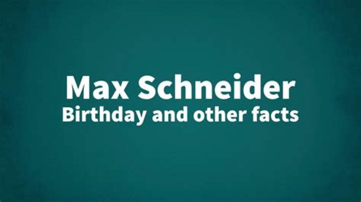 Max Schneider Birthday 2024 (June 21, 2024) Year In Days
