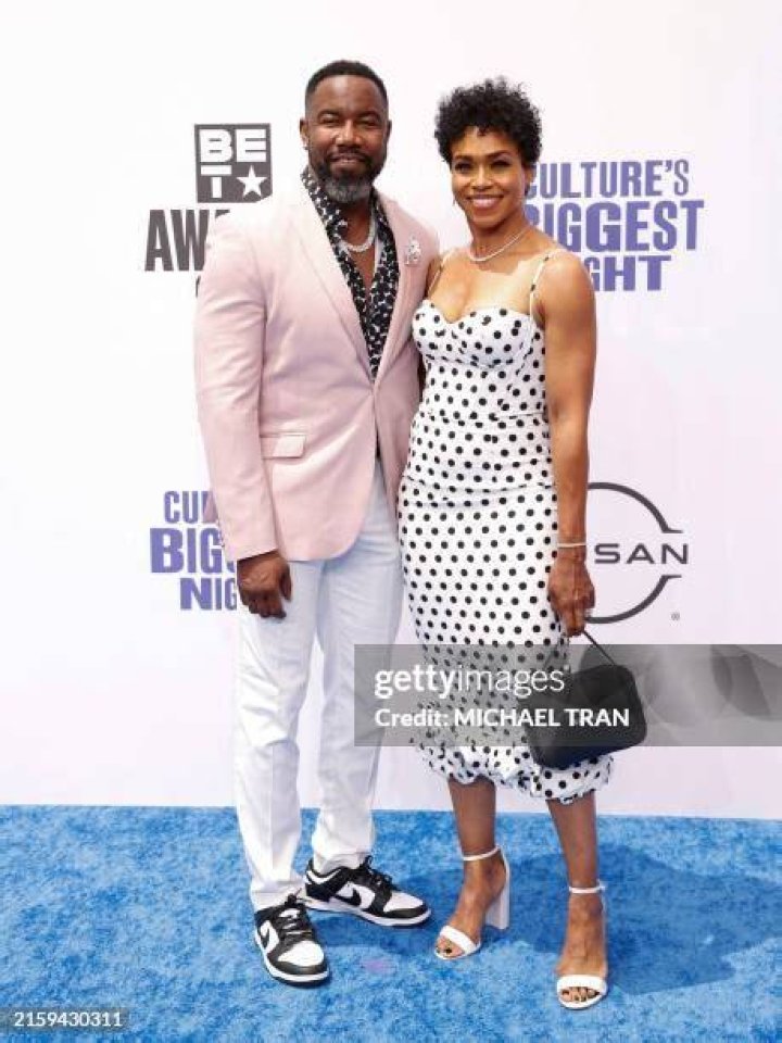 Michael J White and Wife Second Wedding Anniversary [sitename] Essence