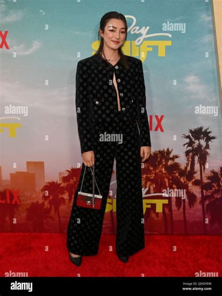 Natasha Liu Bordizzo Attends the Chanel 90th Anniversary Celebration in West Hollywood 10/20