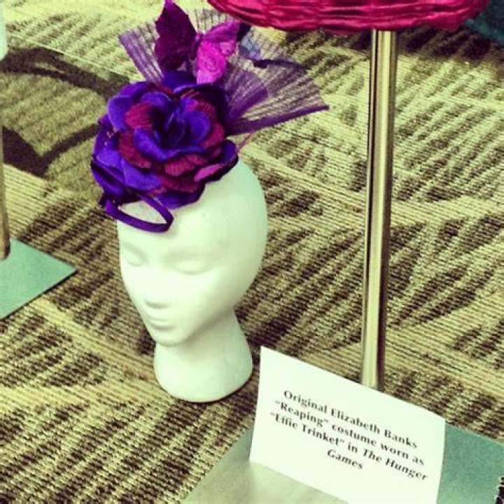 Original Effie Trinket Reaping costume hat from Hunger Games Hunger