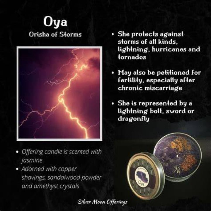 Oya Orisha The Mighty Yoruba Storm Goddess Culture Bay