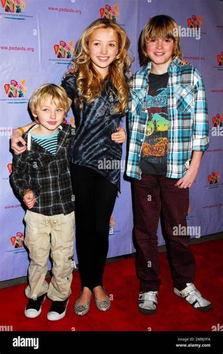 Peyton Coffee and her family