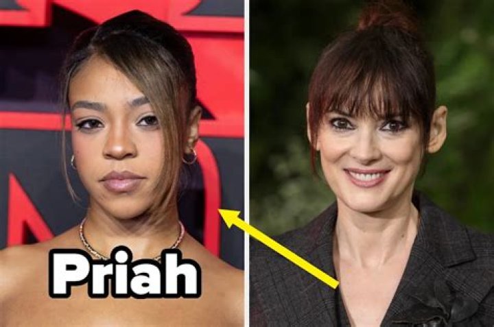 Priah Ferguson with co-stars