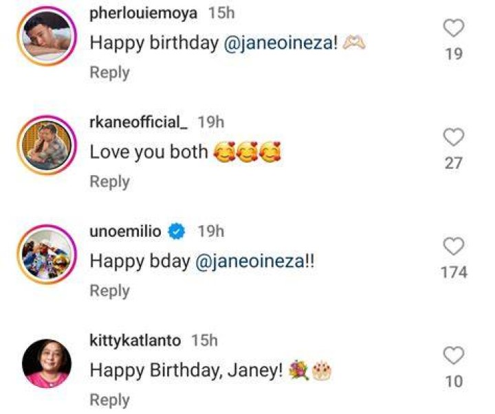 RK Bagatsing greets birthday girl, GF Jane Oineza 'Super proud of you' Inquirer Entertainment