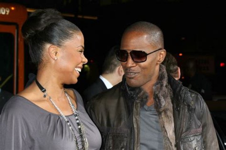 Sanaa Lathan Jamie Foxx arriving at the Law Abiding Citizen Premiere Graumans Chinese Theater