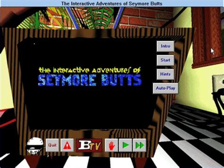Seymore Butts Interactive II In Pursuit of Pleasure (1994) promotional art MobyGames