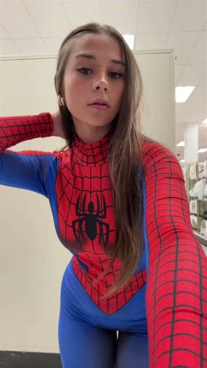 Sophieraiin / Sophie Rain Spider man Onlyfans Leaks Naked Big Tits