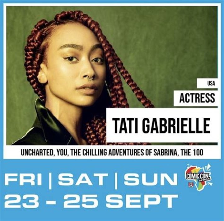 Tati Gabrielle posing for a photo (Source Instagram)
