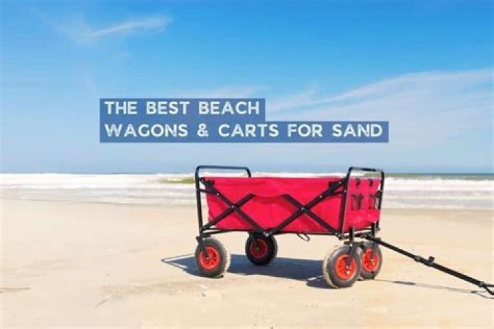 The 15 best beach wagons and carts to roll through soft sand