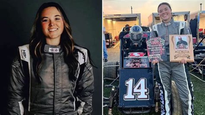 Tony Stewart racing driver Ashlea Albertson, 24, is killed after being