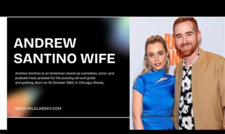Unveiling The Identity Of Andrew Santino's Wife: From Comedy To Advocacy