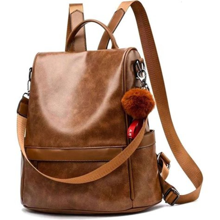 Women Backpack Purse PU Leather Fashion Travel Casual Detachable Convertible Ladies Shoulder Bag